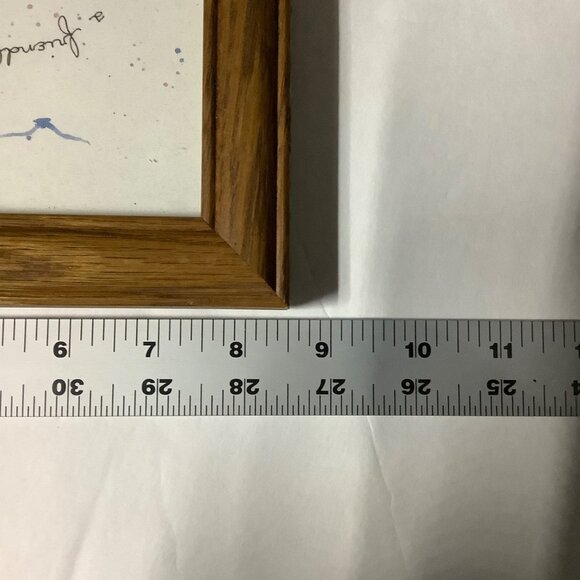 Vtg D. Morgan "From far away, a Friendly Light" 1994 Lighthouse Print 8.5"x15.5" - Picture 7 of 9